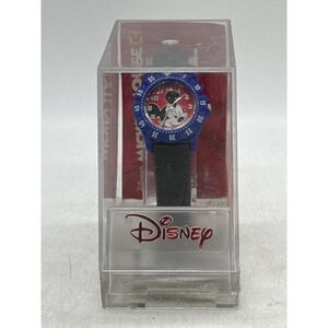 Disney Watch Mickey Mouse Blue Red Unisex One Size